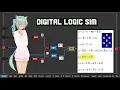 Digital Logic SIm Creating the Binary to 7 Segment Driver