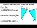Geometry - Ch 5 Triangle 13 of TBD Notation for Congruent Sides and Angles