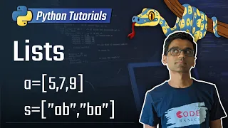 5 Lists Python 3 Programming Tutorials