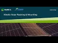 Kinetic Solar Racking Mounting