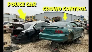 Hunting for Parts at the Junkyard