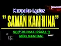 Download Lagu KARAOKE DANGDUT - SAWAN KAM HINA - RHOMA IRAMA FEAT NANDANI -DUET