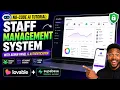 No-Code AI Tutorial Staff Management System with Admin Panel Authentication