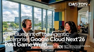 The Blueprint of the Agentic Enterprise Google Cloud Next 26 Daston Deep Dive Podcast Ep 9