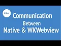 How to communicate between Native iOS swiftUI and WKWebView JSer