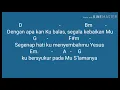 Download Lagu Video lirik lagu dan kunci DENGAN APAKAN KU BALAS