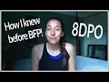 Earliest Pregnancy Symptoms Before BFP Part1 4DPO-8DPO