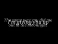 Giving You Up - Kameron Marlowe.  Acoustic (Lyric Video)