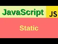 Static properties and methods - Basic JavaScript Fast 27