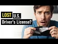 How to Replace a Lost U S Driver s License