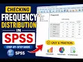 SPSS Tutorial Frequency Distribution Step-by-Step -