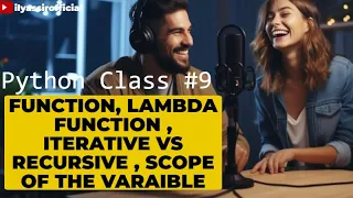 Python Functions python lambda function python iterative vs recursive python scope variable