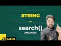 Mastering JavaScript String Search Methods Web Technology JavaScript Roadmap 2024 Hindi