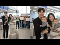Lagu 1 MINUTE AGO! Lee Min-ho and Song Hye-kyo Appear at the Airport with Their Twins — Fans Go Wild