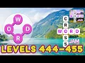 Crossword Jam Levels 444 - 455 Answers
