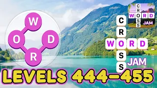 Crossword Jam Levels 444 - 455 Answers