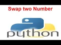 Python Tutorial 16 Python program to swap two Numbers
