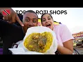 Trying The Best ROTI SHOPS in Trinidad Foodie Nation x Rochelle Chedz