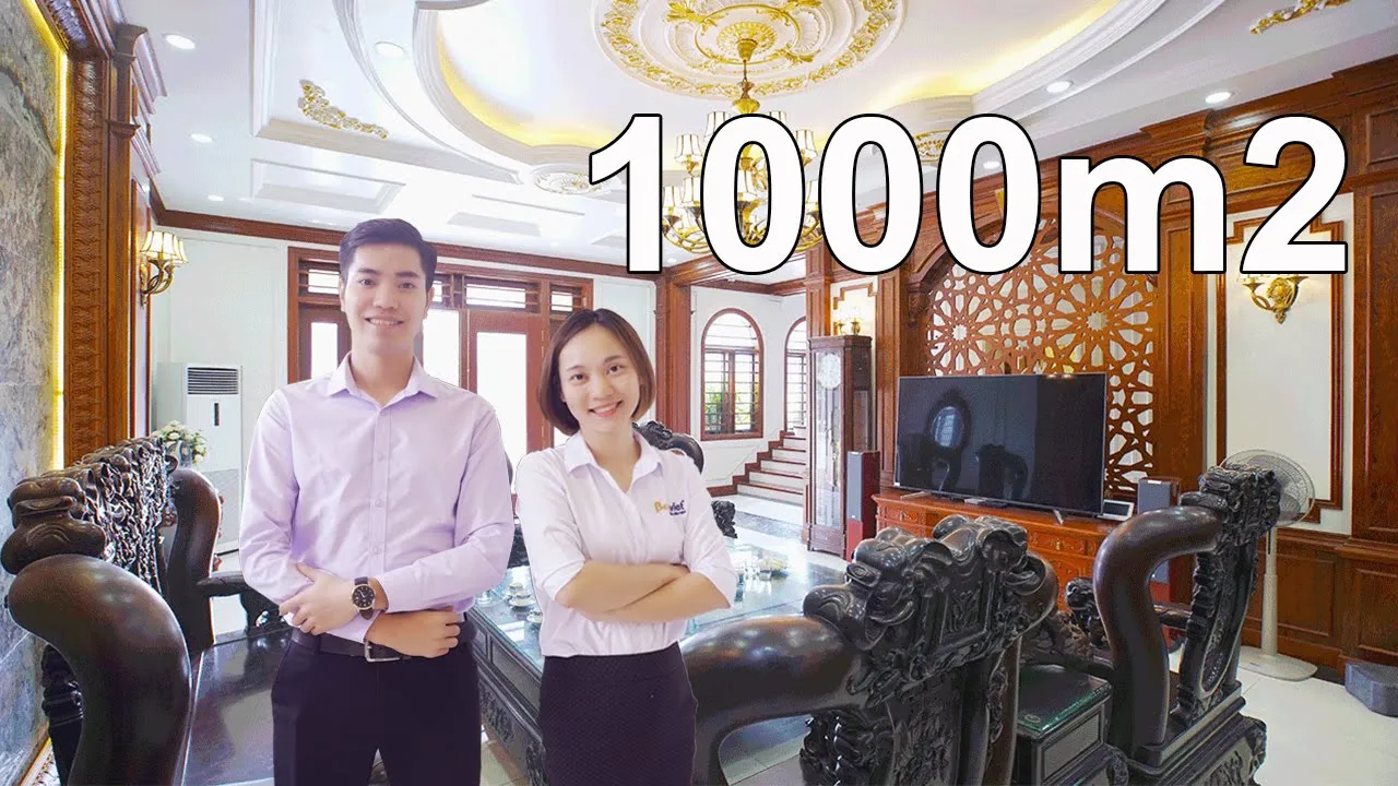 Thiết kế biệt thự nhà phố 1000m2 với nội thất gỗ tiền tỷ tại Bắc Ninh