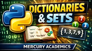 Let s Learn Python Lecture - 6 Dictionaries and Sets