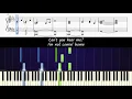 How to play piano part of My Future by Billie Eilish