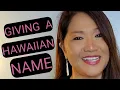 Vid Giving a Hawaiian Name