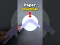 Lagu ✈️ How to Make a Flying Paper Boomerang | Easy DIY That Actually Comes Back!