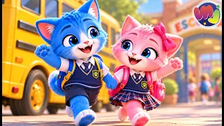 ¡GATITOS vuelta al COLE! 🚌 Animales en la ESCUELA