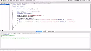 81 Multiple nested if statements decision structures example program - Learn Java