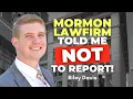 Download Lagu Mormon law firm told me NOT to report! - Kirton | McConkie and Riley Davis