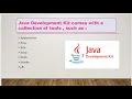 6th of java JDK Tools Java Development Kit
