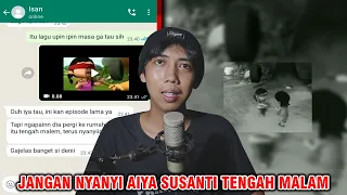 Download JANGAN NYANYI LAGU AIYA SUSANTI TENGAH MALAM 😱 | CHAT HISTORY HORROR INDONESIA MP3