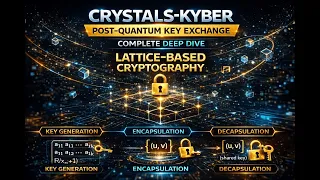 CRYSTALS-Kyber Explained - Post-Quantum Key Exchange Deep Dive