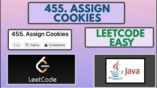 Leetcode 455 Assign Cookies Easy Java Solution