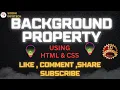 Full Screen Background Image with HTML CSS Responsive Full Page Background Image CSS