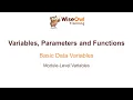 Excel VBA Online Course - 4 1 4 Module Level Variables