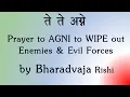 Download Lagu RARE Vedic Prayer to AGNI for Long Life \u0026 Wipeout Enemies and Evil Forces | Rig Veda | Ghana Patha