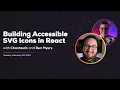 Building Accessible SVG Icons in React with chantastic Some Antics