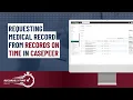 How to request records through Records On Time in Casepeer