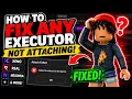 How to Fix Almost ANY Executor That Won t Attach Xeno Real Nexomia More