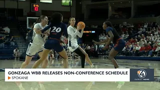 Gonzaga WBB releases non-conference schedule
