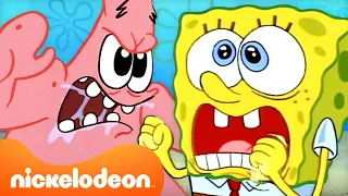 Thumbnail SpongeBob | Momen SpongeBob paling kacau! 💥 | Nickelodeon Bahasa