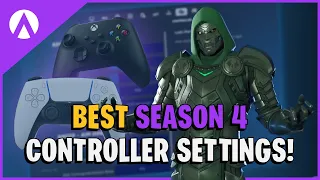 *BEST* CONTROLLER Settings & Sensitivity to Dominate Fortnite Chapter 5 Season 4!