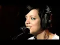 Lily Allen - Not Fair (Acoustic At Triple J 2009) (VIDEO)