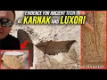 MASSIVE Tube Drills Overcuts and Melted Granite at Karnak and Luxor Temples