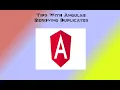 Learning bits with angular ngFor ngIf and removing duplicates