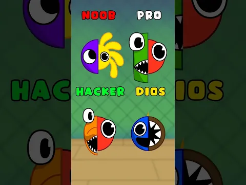 ¿Puedes ⏸️ Pausar en el Rainbow Friends correcto?