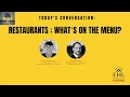RISE EPISODE 8 RESTAURANTS WHAT S ON THE MENU