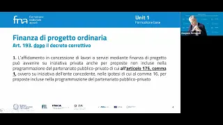 14/02/2025 - La Finanza di progetto come modificata dal "Decreto Correttivo"