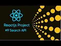 ReactJS Project Tutorial Part 9 - Building a Search API Search API Reactjs Project Tutorials 2023